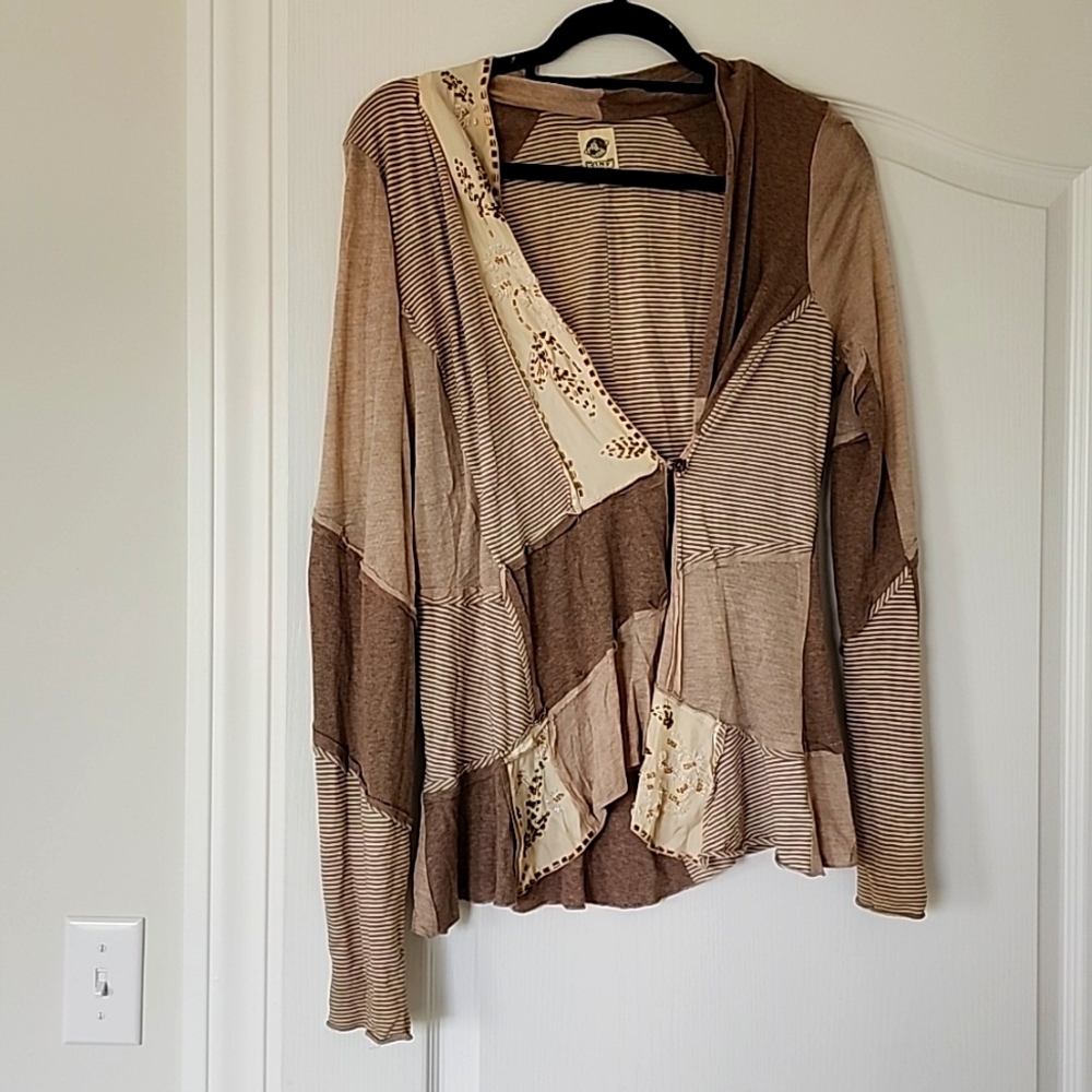 Tiny (Anthropologie) Patchwork Cardigan - image 1